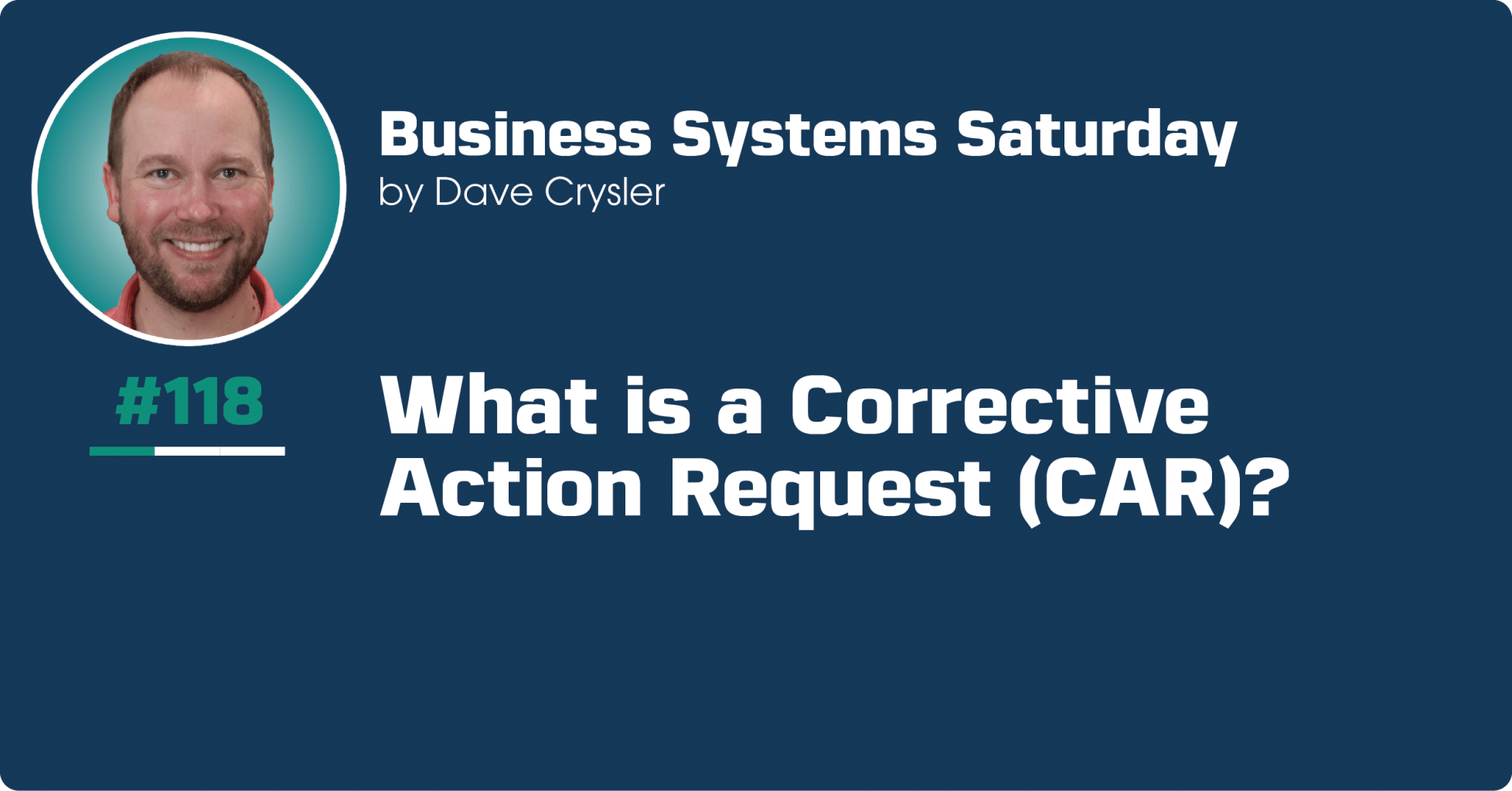 Corrective Action Request